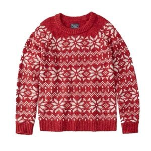 Abercrombie & Fitch Classic Fair Isle Pullover Sweater